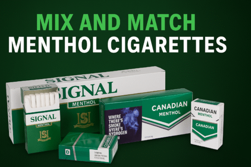 Mix and Match Menthol Cigarettes