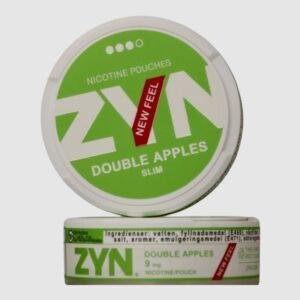 ZYN Double Apple Nicotine Pouches 9mg