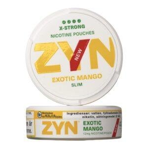 ZYN Exotic Mango Nicotine Pouches 12mg