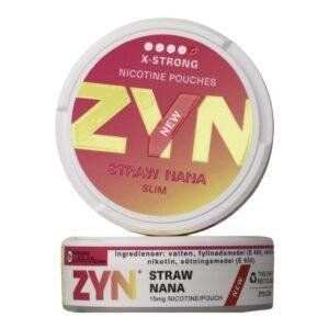 ZYN Straw Nana Nicotine Pouches 15mg