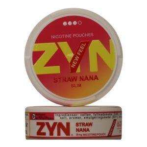 ZYN Straw Nana Nicotine Pouches 9mg