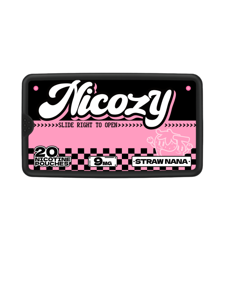 Nicozy Strawnana 9mg Nicotine Pouches 1 Nicozy Strawnana 9mg Nicotine Pouches
