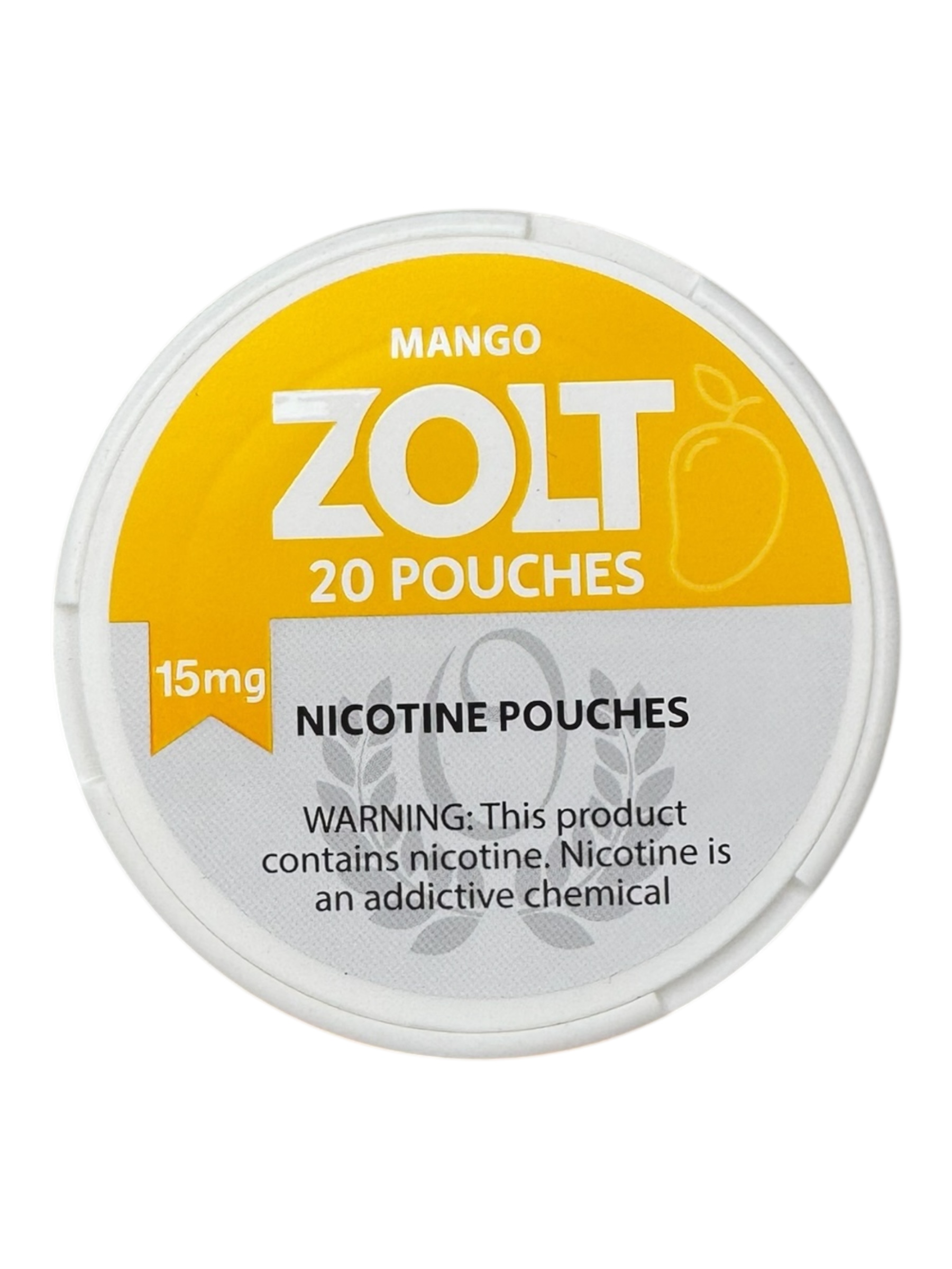 Zolt 15mg Mango Nicotine Pouches 1 Zolt 15mg Mango Nicotine Pouches