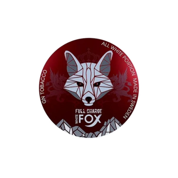 White Fox Full Charge All White Nicotine Pouches 1 White Fox Full Charge All White Nicotine Pouches