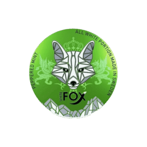White Fox Peppered Mint Nicotine Pouches